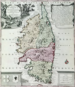 Carte de la Corse